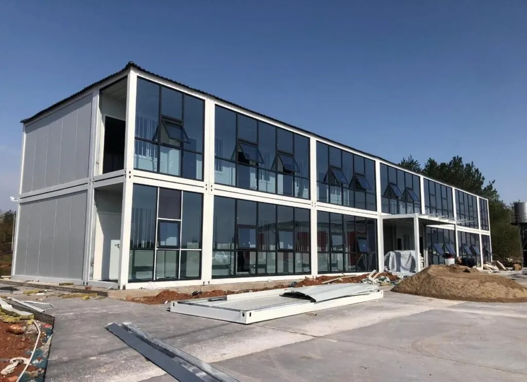 Flat pack container house