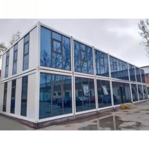 Factory Supply Mobile Room Flat Pack Prefabricate Prefab Container House for Labor Camp Site Office
